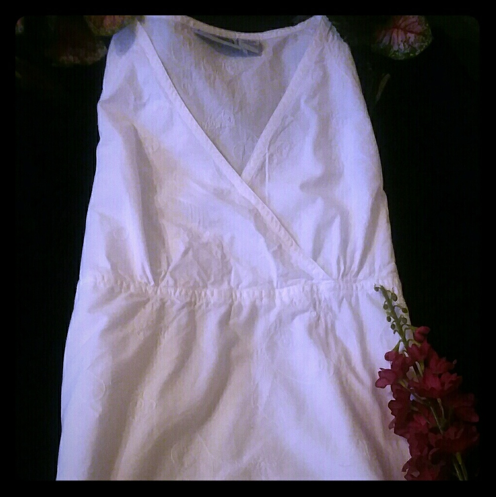 BABY & ME 🥑WHITE TOP Sz S